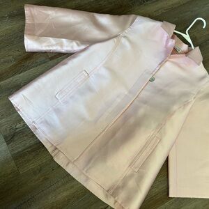Vintage Michael Boris Silk Light Pink Jacket